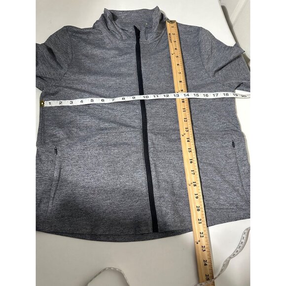 All In Motion Women's Soft Stretch Jacket Gray/Black Size XL NWT - Picture 6 of 7